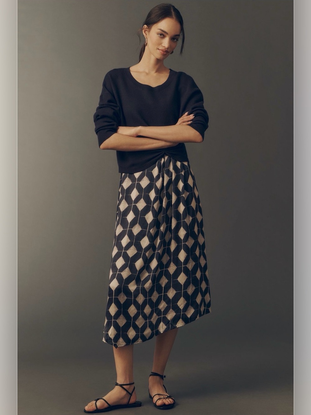 Anthropologie Gemini Twofer Sweater + Dress Set NWT
